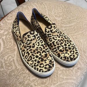 Rothys Original Slip On Sneaker, Camo Cat, Size 9. Very gently used.